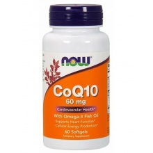  NOW CoQ10 with Omega 3 60 