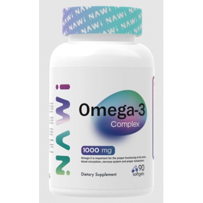  NAWI Omega-3 Complex 1000  90 