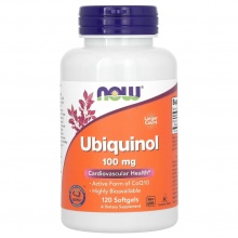  NOW Ubiquinol 100  120 