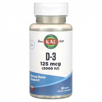  KAL D-3 5000 IU 60 
